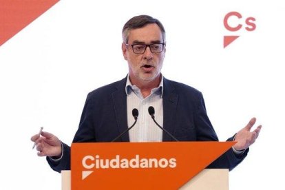 José Manuel Villegas, secretario general de Ciudadanos.-DAVID CASTRO