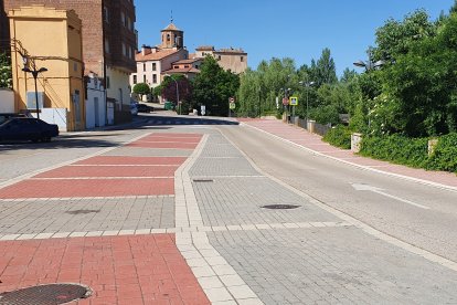 Calle del Henchidero en Almazán.-HDS