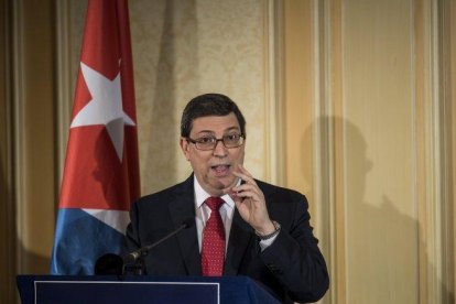 Bruno Rodríguez, ministro de Exteriores de Cuba.-EPA