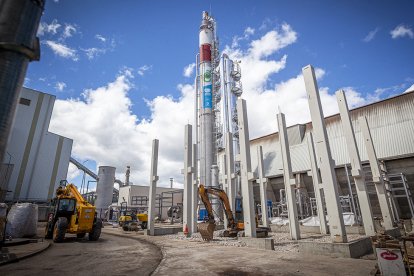 La planta de Carburos se encuentra ubicada en el PEMA. MARIO TEJEDOR