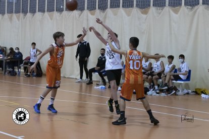 El Infantil B es el equipo más inexperto de todos los del Club Soria Baloncesto. HDS