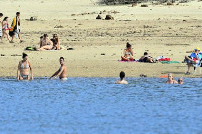 La playa Pita, en una imagen de archivo. / ÁLVARO MARTÍNEZ-