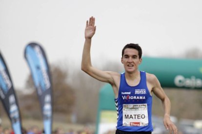 Daniel Mateo completó una gran carrera en Guadalajara.-Diego Mayor