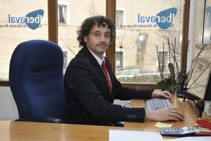 Rubén Moreno, delegado de Iberaval en Soria.-VALENTÍN GUISANDE