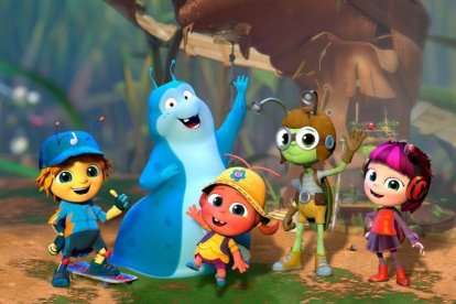 Imagen promocional de 'Beat Bugs', la nueva serie infantil de animación de la plataforma Netflix.-