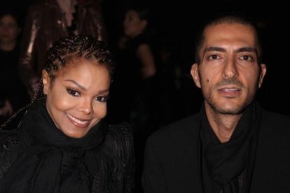 Janet Jackson y Wissam al Mana, en la semana de la moda de Milán, en el 2013.-VINCENZO LOMBARDO