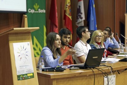 Un momento de la mesa redonda sobre Casos de Éxito-Mario Tejedor