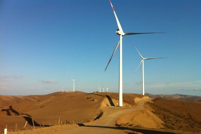 Parque eólico en Chile, una de las construcciones de GES. -GES