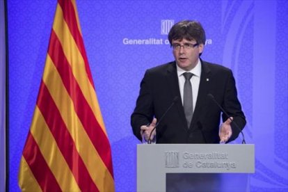 Carles Puigdemont.-