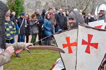 Soria presume de pasado templario con el grupo de recreación Oria Dauria.