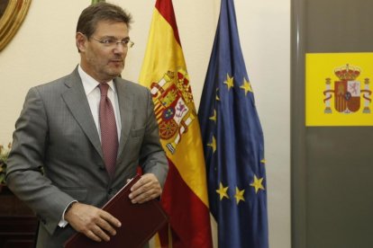 El ministro de Justicia, Rafael Catalá.-/ JOSÉ MANUEL VIDAL (EFE)