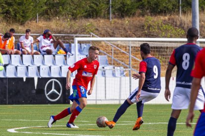 Encuentro de la primera vuelta entre el Numancia y el Bembibre. MARIO TEJEDOR