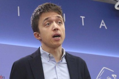 El líder de Más Madrid, Íñigo Errejón.-DAVID CASTRO