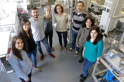 Investigadores del grupo de Biotecnología Industrial y Medioambiental de la Universidad de Burgos-RAÚL G. OCHOA