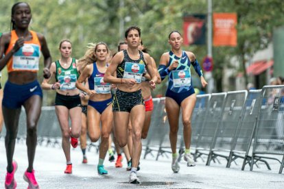 Marta Pérez sigue con su preparación para el Nacional y el Mundial. HDS