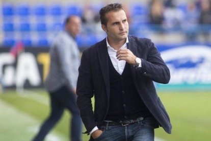 Rubén Baraja, destituido del Sporting.-EL PERIÓDICO