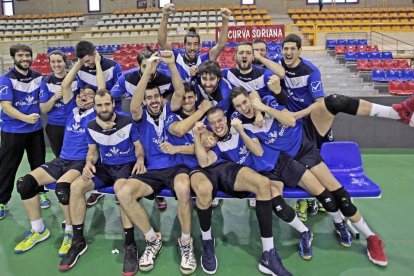 Los jugadores del Río Duero están con contando las horas para hacer su estreno en la Copa del Rey.-Mario Tejedor