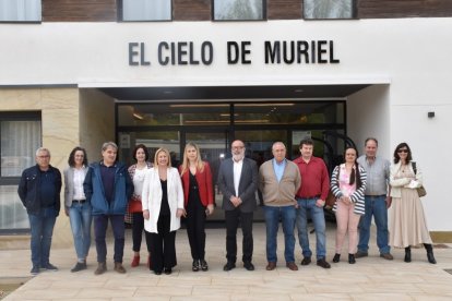 Inauguración del hotel El Cielo de Muriel, en Muriel Viejo. HDS