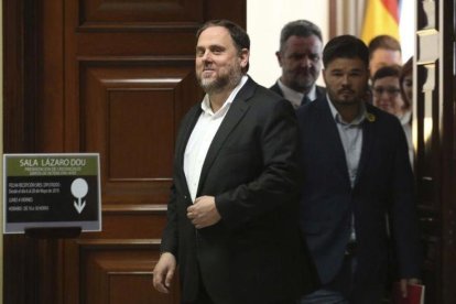 Oriol Junqueras en una imagen de archivo.-DAVID CASTRO