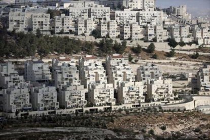 Vista general del asentamiento de Har Homa, en Jerusalén oriental.-AFP / AHMAD GHARABLI