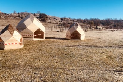 Detalles de los tres zomos infantiles instalados en Valonsadero. HDS