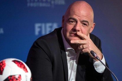 Infantino, en una imagen reciente.-