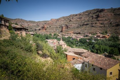 Somaén, enclavada en un cañón, es una de las localidades más bellas y menos conocidas de Soria. GONZALO MONTESEGURO