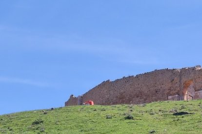 Castillo de Osma, ubicado en la provincia de Soria.-HDS