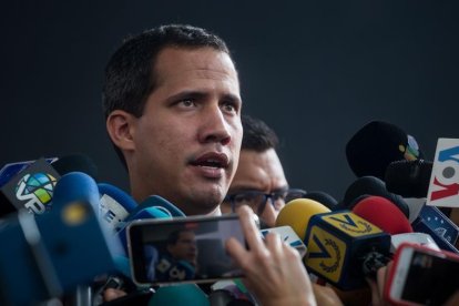 Juan Guaidó.-EFE / MIGUEL GUTIÉRREZ