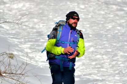 El joven soriano Jesús de Marco es el alma mater de la empresa Demarco Natura especializada en rutas por la montaña. HDS