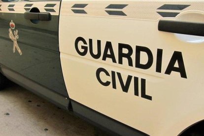 Coche patrulla de la Guardia Civil.-