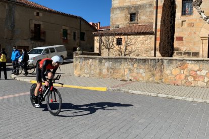 El duatlón tendrá gran protagonismo en Soria durante el mes de febrero. HDS