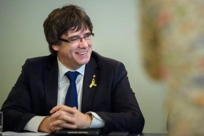 Carles Puigdemont, expresidente de la Generalitat.-AFP / GREGOR FISCHER