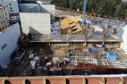 Panorámica del estado actual de las obras de remodelación de La Juventud.-ÁLVARO MARTÍNEZ
