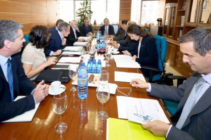 Constituido en Valladolid el grupo de trabajo de la sección ibérica del Corredor Atlántico con el compromiso de elaborar un plan que recoja los proyectos comunes-Ical