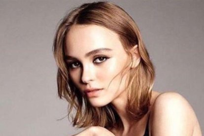 La modelo Lily-Rose Depp.-