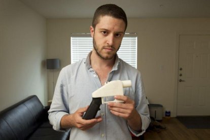 Cody Wilson es el propietario de la compañía estadounidense Defense Distributed.-JAY JANNER (AP)