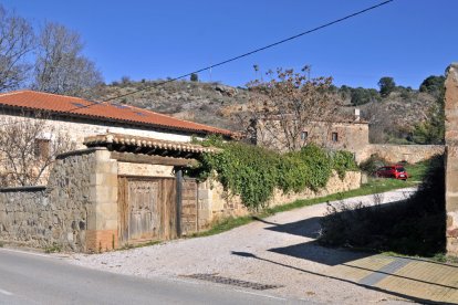 Camino hacia el monte de las Ánimas, donde se ubicará el cementerio templario. Valentín Guisande