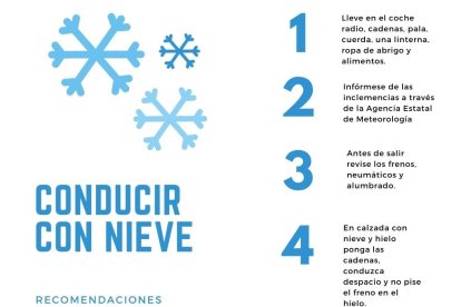 Consejos para conducir con nieve. HDS