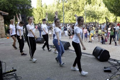 Gala de clausura, ayer, del Festival de Creación Joven en las márgenes del Duero-Luis Ángel Tejedor