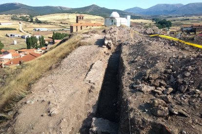 Excavaciones del castillo de Borobia