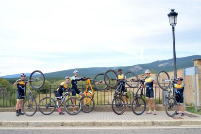 Soria será eescenario este septiembre de numerosas marchas BTT para los amantes del ciclismo de montaña. RAQUEL FERNÁNDEZ