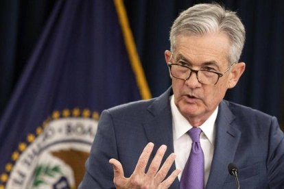 El presidente  la Reserva Federal de EEUU, Jerome Powell.-AP / MANUEL BALCE CENETA