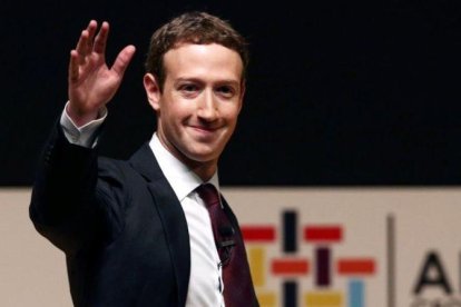 Mark Zuckerberg, fundador de Facebook.-MARIANA BAZO