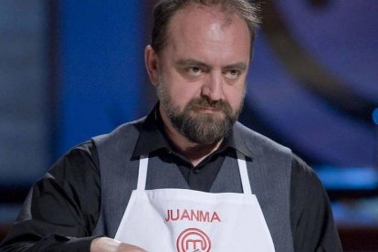 Juanma Villar, en una de sus intervenciones en Masterchef.-RTVE