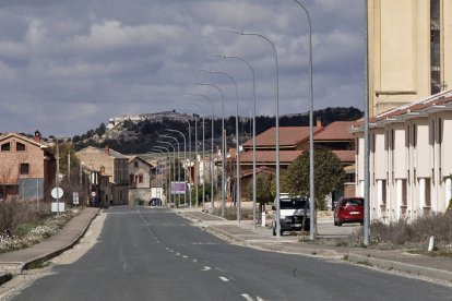 Calle Real de Langa de Duero. MARIO TEJEDOR