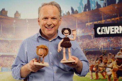 Nick Park, el miércoles 31 de enero en Madrid, durante la presentación de Cavernícola.-EFE / FRAN DEL OLMO