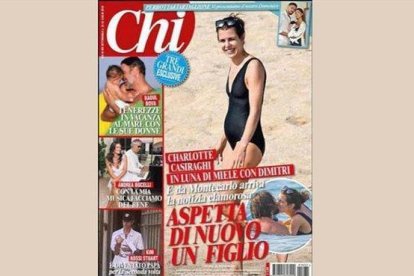 Portada de la revista italiana 'Chi'-