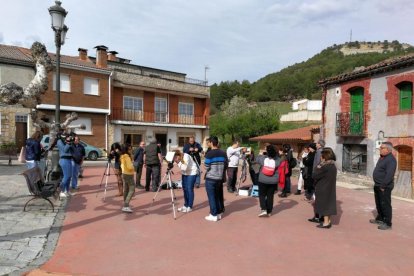 La plaza Mayor recibió a los astrónomos-HDS