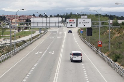 Nacional 234 a Burgos. MARIO TEJEDOR